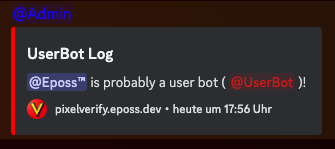 User Bot Log